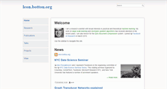 Desktop Screenshot of leon.bottou.org